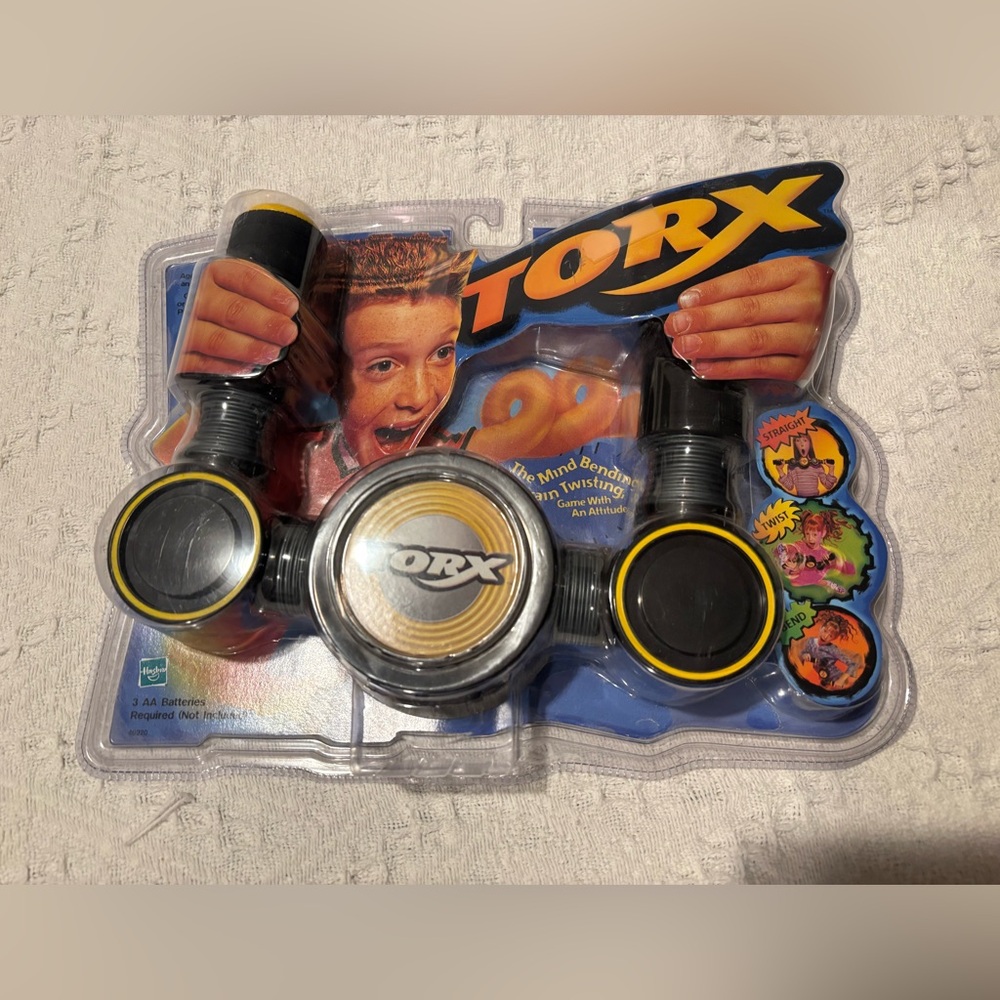 Vintage Hasbro Torx Electronic Handheld Kids Toy Game Memory Brand New Sealed